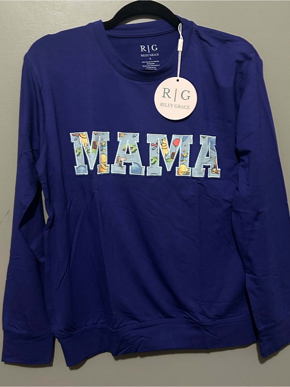 Winnie the Pooh MAMA' French Terry Bamboo Sweatshirt
